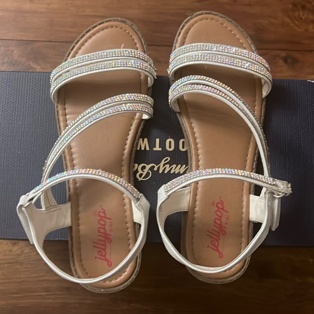 Jelly pop girls sandals